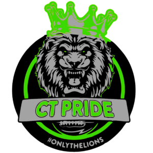 Only The Lions CT Pride team logo