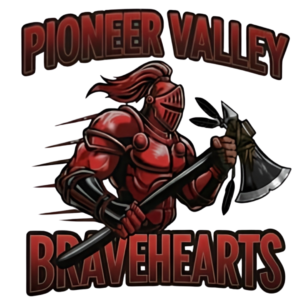 Pioneer Valley Bravehearts team logo